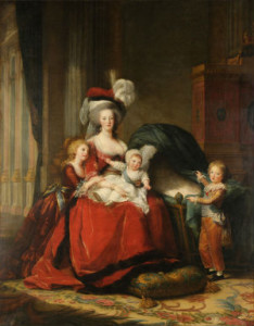 Marie Antoinette and her children