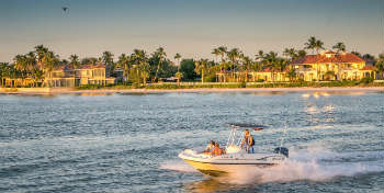 Coastline speedboat