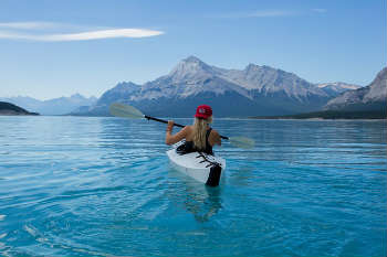 Kayak woman