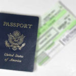 Passport plane ticket