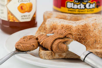 Peanut butter bread